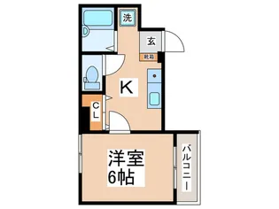 鶴見サニーホームズ【3階】の間取り