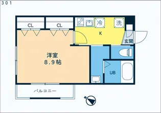 CMB目白【3階】の間取り