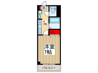 脇田町ア-バンS【6階】の間取り