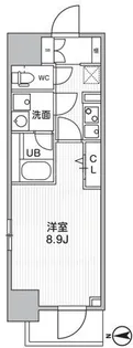 THEパームス熊野前【2階】の間取り