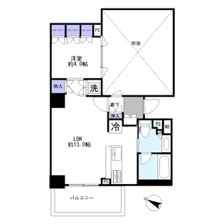 パークホームズ駒沢大学【3階】の間取り