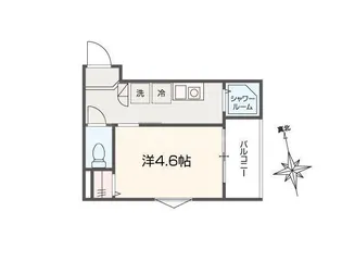 アイウシ梅島【3階】の間取り