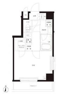 ルーブル木場【7階】の間取り