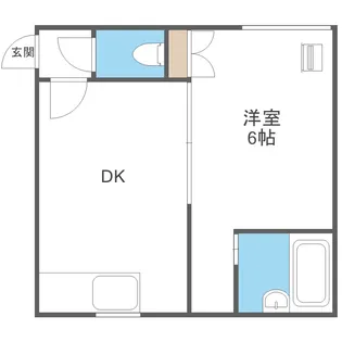 ルーベデンス環状東【2階】の間取り