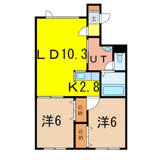 Grace Garden【2階】の間取り