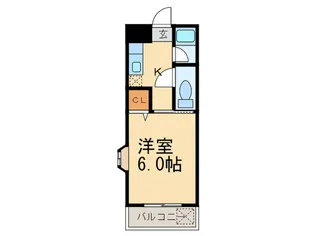 ヴィラージュ筥松【4階】の間取り