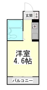 ライフピアモア六甲【3階】の間取り