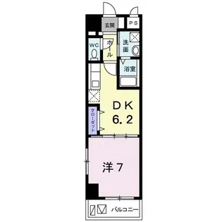 サニーヒル タマイ【2階】の間取り