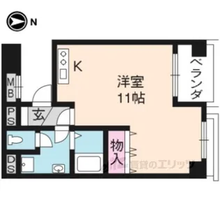 京都友禅文化会館【3階】の間取り