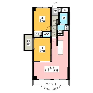 ファーストメイク【3階】の間取り
