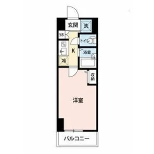 プロシード三田【8階】の間取り