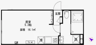 クレサージュ青戸【3階】の間取り