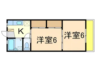 アルカサールA【3階】の間取り