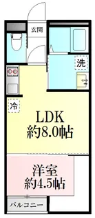 Laugh Tale Gran(ラフテルグラン)【2階】の間取り