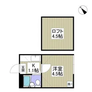 オリーブ【2階】の間取り