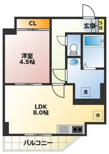 みかどコーポ【2階】の間取り
