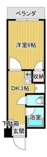 エステート本浦【3階】の間取り