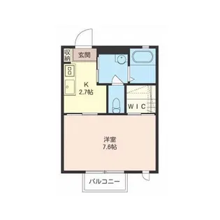ボンハイム磯子【2階】の間取り