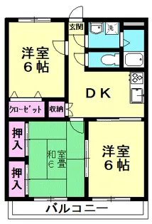 セピアコート【1階】の間取り