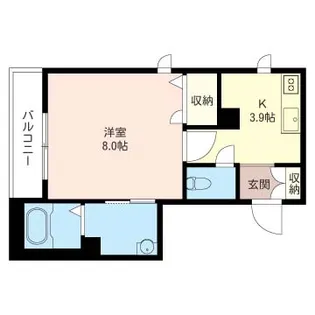 メゾン・エスポワール【3階】の間取り