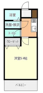 あさひレジデンス上中居II【3階】の間取り