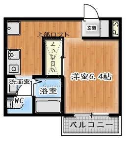 ローズガーデン【1階】の間取り