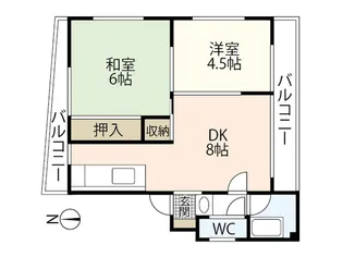 山田ビル【3階】の間取り