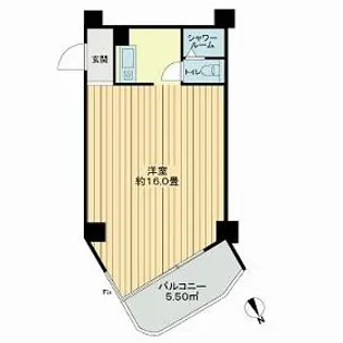 ライオンズマンション油壺【5階】の間取り