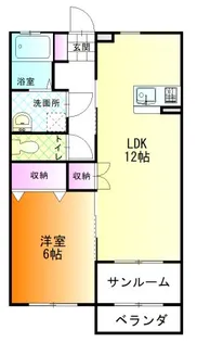 セレッソII【1階】の間取り