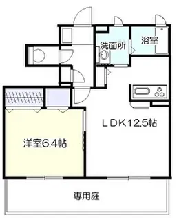 フォーレストタウンI【1階】の間取り