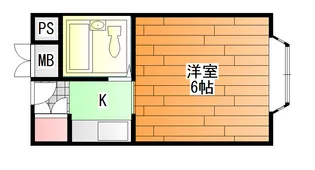 スタビラマンション【2階】の間取り