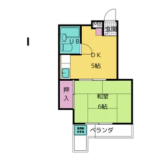 ドミール昭和【3階】の間取り