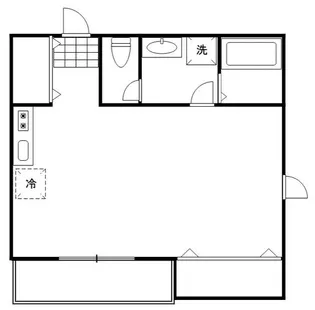 EXIA大工【1階】の間取り