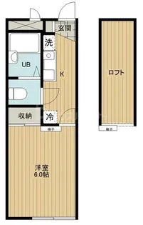 花梨I番館【1階】の間取り