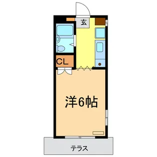 モンパレス小山第一2号棟【1階】の間取り