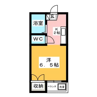 シュロスハイム【1階】の間取り