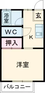 ドミール姫子 A【1階】の間取り