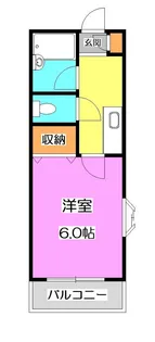 モンレーブB【1階】の間取り