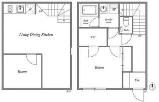HJ PLACE神楽坂【1階】の間取り