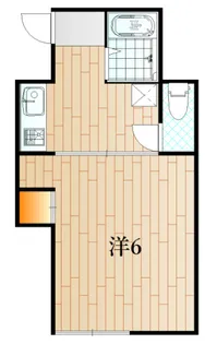 山口県下関市長門町【アパート】の間取り