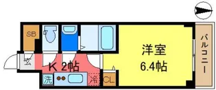 THE PASEO新小岩II【7階】の間取り