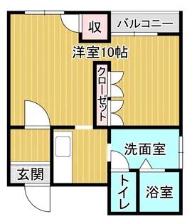 リトリトコート【3階】の間取り