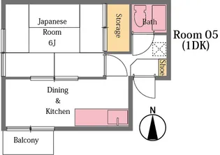 グランシャリオ東松山【1階】の間取り