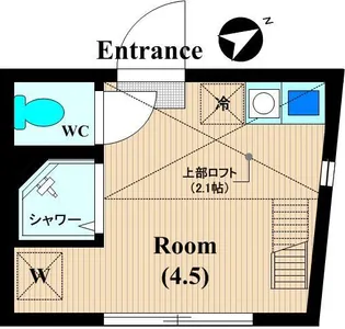 TM上平間【2階】の間取り