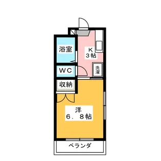 サンレモクイーンA棟【1階】の間取り