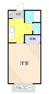 埼玉県所沢市西所沢2【アパート】の間取り