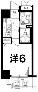 グリフィン横浜・セントラルステージ【9階】の間取り