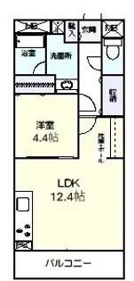 APLIV【3階】の間取り