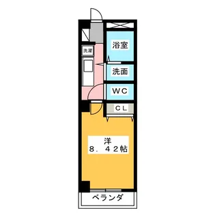 ARAX市場木【3階】の間取り