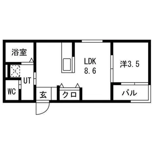 スターブル野並【3階】の間取り